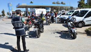 Antalya'da "Son Sürat-2" İsimli Motosiklet Denetimi Uygulaması