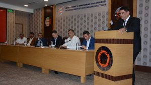 Arslan, kantinci esnafı ile buluştu