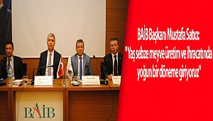 BAİB Başkanı Mustafa Satıcı: 