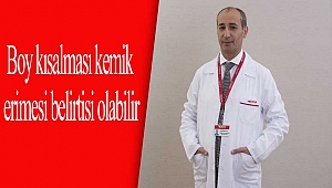 Boy kısalması kemik erimesi belirtisi olabilir