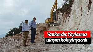 Büyükşehir dağları deliyor yeni yollar açıyor