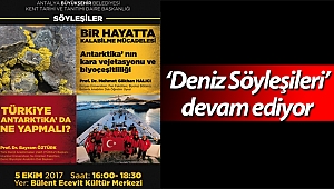 'Deniz Söyleşileri' devam ediyor