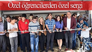 Özel öğrencilerden özel sergi