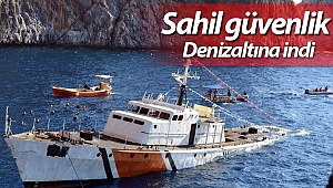 Sahil Güvenlik Gemisi dalış turizmi için batırıldı