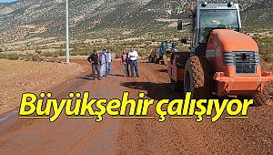 Susuz-İmecik yolu yenileniyor