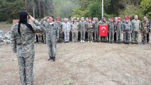 32 yıllık asker arkadaşları içtimada buluştu (VİDEOLU)