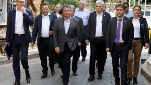 Almanya Dışişleri Bakanı Gabriel, Kaleiçi'ni gezdi