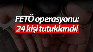 Antalya'da FETÖ operasyonları: 24 tutuklama!