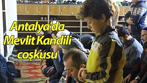 Antalya'da Mevlit Kandili coşkusu (Videolu)