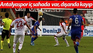 Antalyaspor iç sahada var, dışarıda kayıp