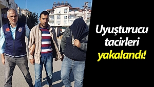Aranan uyuşturucu tacirleri Manavgat'ta yakalandı!