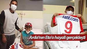 Arda'nın Eto'o hayali gerçekleşti