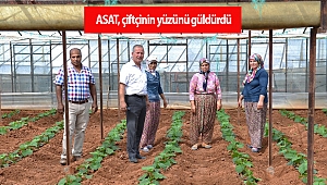 ASAT, çiftçinin yüzünü güldürdü