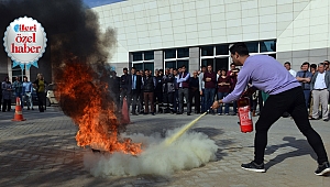 ASAT Personeline Yangın Tatbikatı