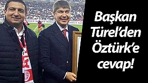 Başkan Türel'den Ali Şafak Öztürk'e sosyal medyadan cevap!