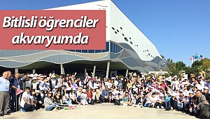 Bitlisli öğrenciler akvaryumda