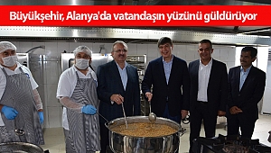 Büyükşehir, Alanya'da vatandaşın yüzünü güldürüyor