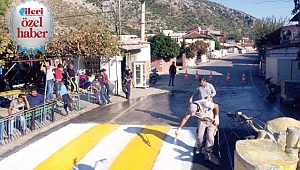 Büyükşehir'den hız kesici kasis çalışması