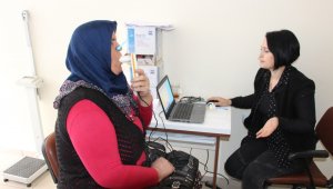 Çiftçiler sağlık taramasından geçti