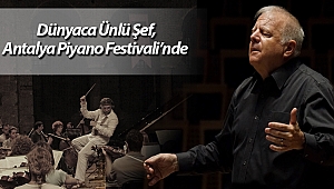 Dünyaca Ünlü Şef Hakan Şensoy, Antalya Piyano Festivali'nde