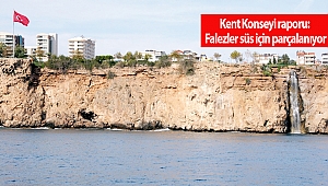Kent Konseyi raporu: Falezler süs için parçalanıyor