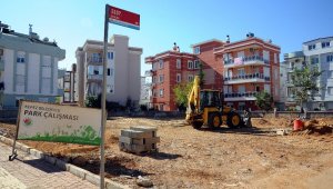 Kepez'den Ahatlı'ya yeni park