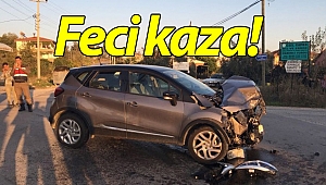 Manavgat'ta trafik kazası: 4 yaralı!