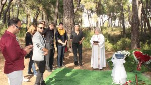Manavgat'ta ölen Alman turiste eşinden duygusal veda