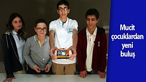 Mucit çocuklardan yeni buluş