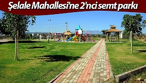 Şelale Mahallesi'ne 2'nci semt parkı