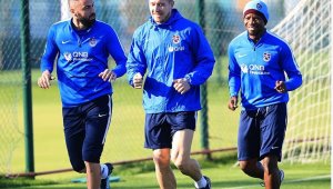 Trabzonspor'da 4 oyuncuya özel antrenman programı uygulandı