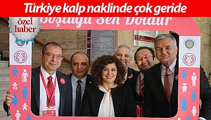 Türkiye kalp naklinde çok geride