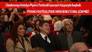Uluslararası Antalya Piyano Festivali İspanyol rüzgarıyla başladı