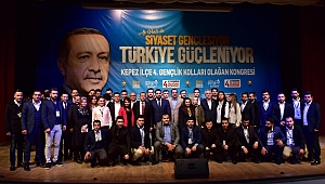 AK Parti Kepez Gençlik Kolları Kongresi gerçekleştirildi