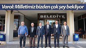 Alaaddin Varol AK Partili ilçe Belediye Başkanlarını Ziyaret Etti