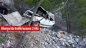 Alanya'da trafik kazası: 2 ölü