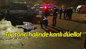 Antalya'da halde düello kanlı bitti: 1 ölü! (Videolu)