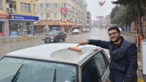 Antalya'nın ilk karı Korkuteli'ye düştü