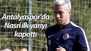 Antalyaspor'da Nasri ilk yarıyı kapattı