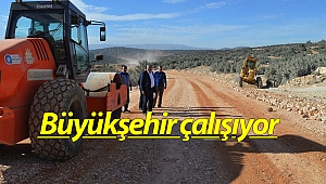 Ballık Yolu'nda altyapı çalışması
