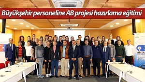 Büyükşehir personeline AB projesi hazırlama eğitimi