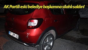 Eski Side Belediye Başkanı'na silahlı saldırı! (Videolu)