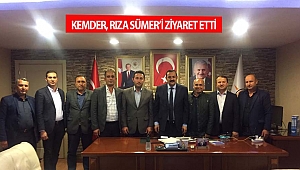 KEMDER, RIZA SÜMER’İ ZİYARET ETTİ 