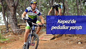 Kepez'de pedallar yarıştı