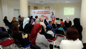 Kepez'de aile içi şiddet anlatıldı