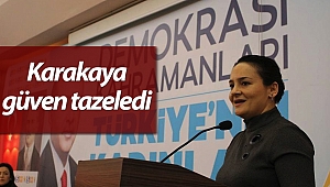 Manavgat AK Parti Kadın Kolları'nda Şeyda Ünal Karakaya güven tazeledi