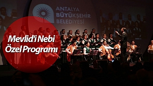 Mevlid'i Nebi Özel Programı düzenlendi
