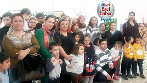 Özel yeteneklerden ‘’Benim Dünyam’’ resim sergisi 