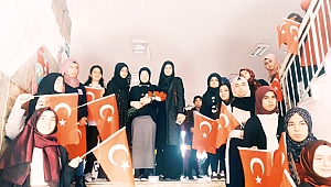 Şehitler Sokağında duygu dolu anlar