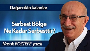 SERBEST BÖLGE NE KADAR SERBESTTİR?